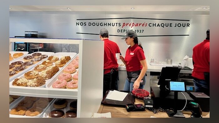Krispy Kreme arrive en France ce mercredi 6 décembre . - © D.R.