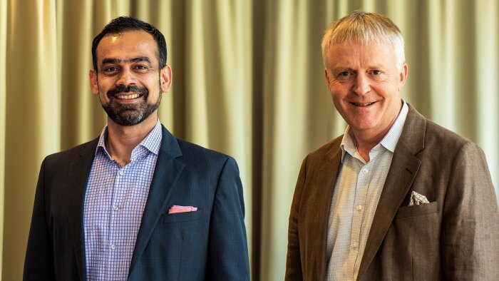 Ankush Malhotra et Dag-Adler Blakseth. - © D.R.