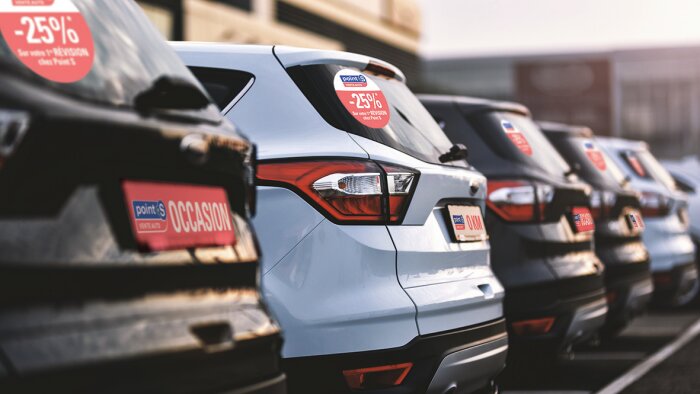 Point S Vente Auto est le 7e concept du groupe dédié à la vente de véhicule d’occasion et 0 km.  - © Point S