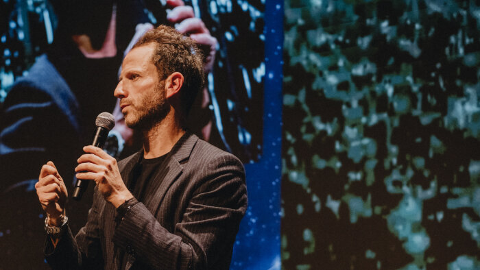 Le gérant du groupe Etam, Laurent Milchior. - © MANUEL ABELLA
