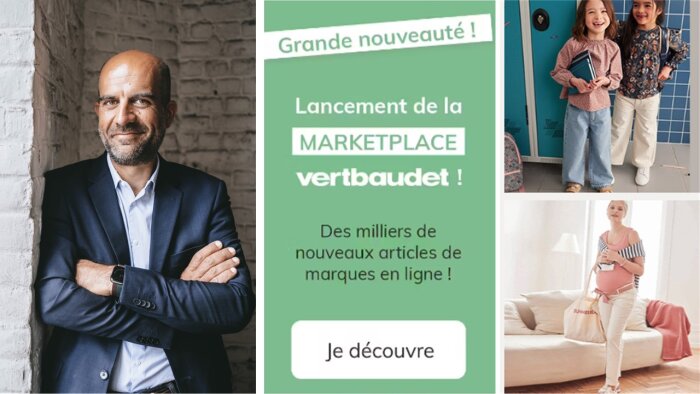 Mathieu Hamelle dope l’offre de Vertbaudet avec une marketplace. - © Vertbaudet