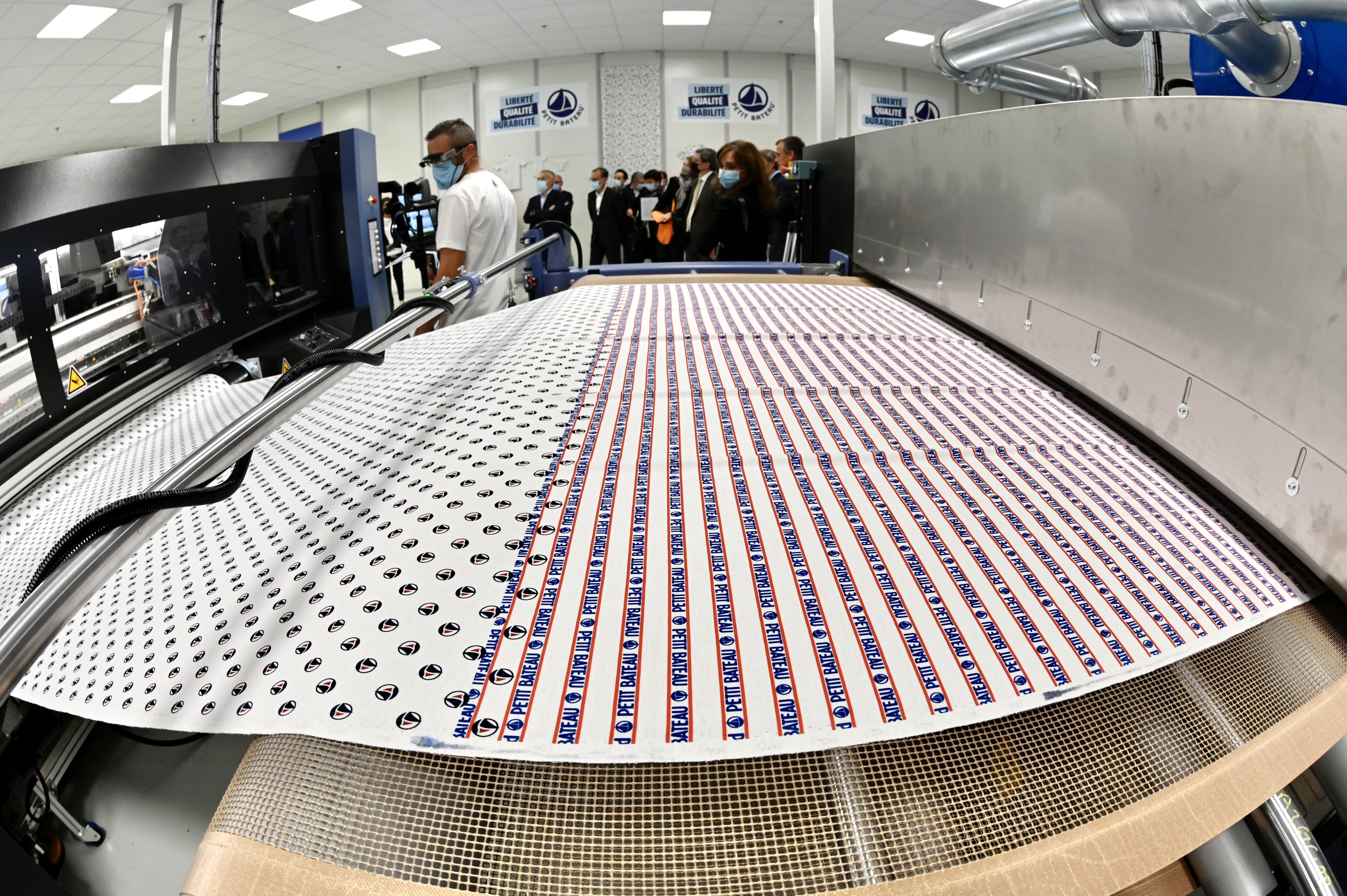 L’usine de Petit Bateau à Troyes - © D.R.