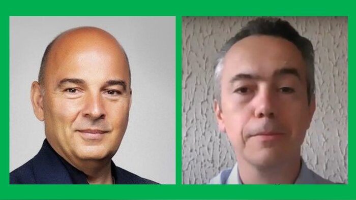 Cédric Derville et Olivier Gault. - © D.R.