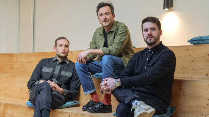 Etienne Lamotte, Guillaume Pommier et Raphael Verdolia ont rejoint Double 2 - © Double 2