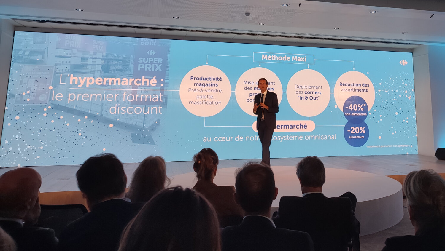 Carrefour importe du Brésil la méthode Maxi pour améliorer la rentabilité de ses hypermarchés et leur intérêt pour les clients. - © Républik Retail / CC