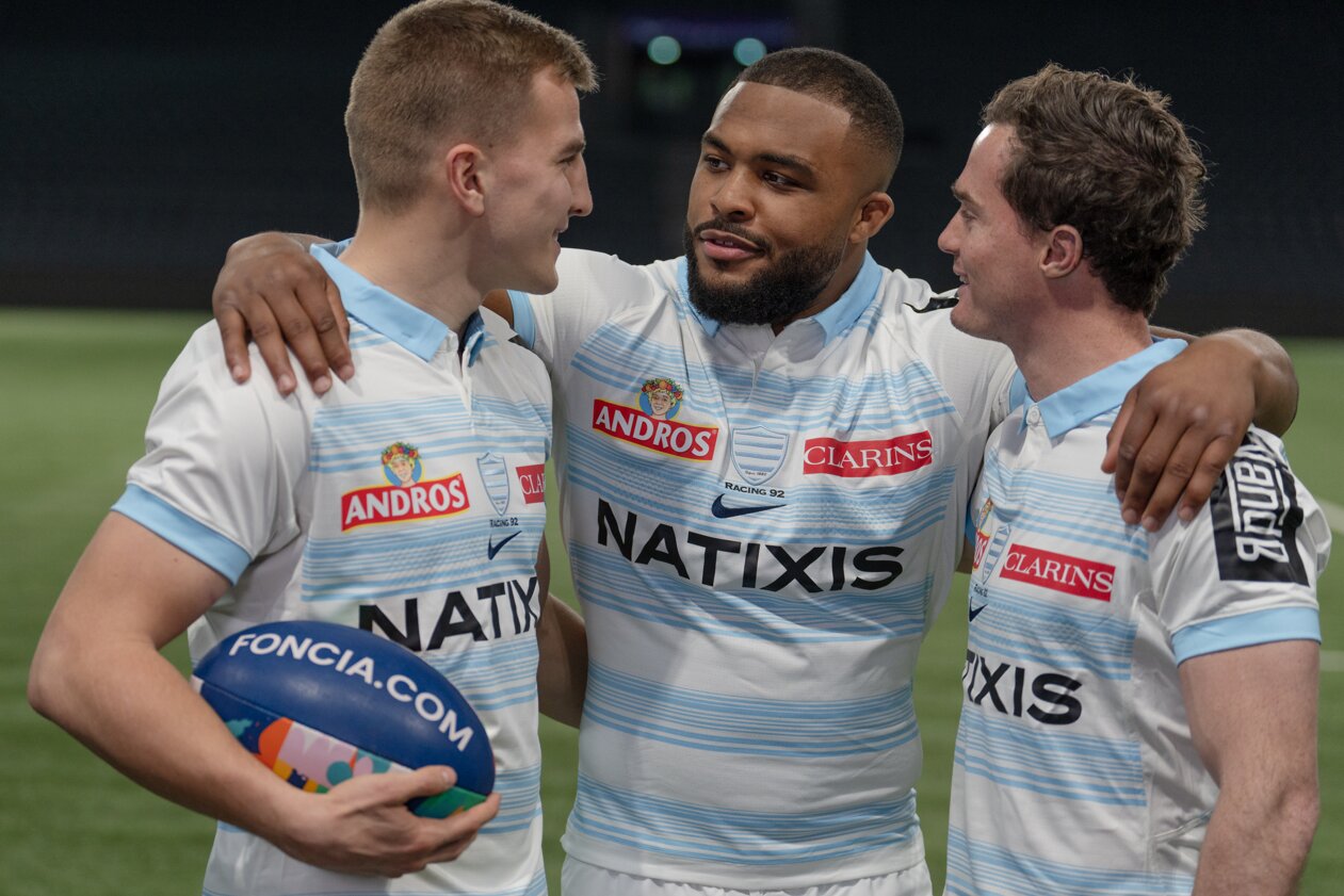 Foncia, sponsor du Racing 92 - © Foncia