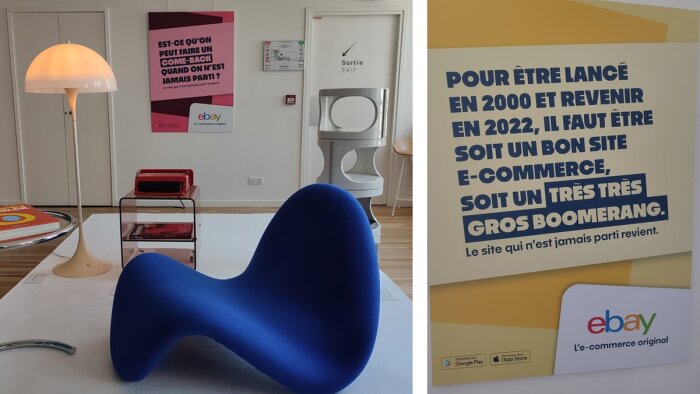 Ebay reprend la parole avec dispositif 360° de communication. - © Républik Retail