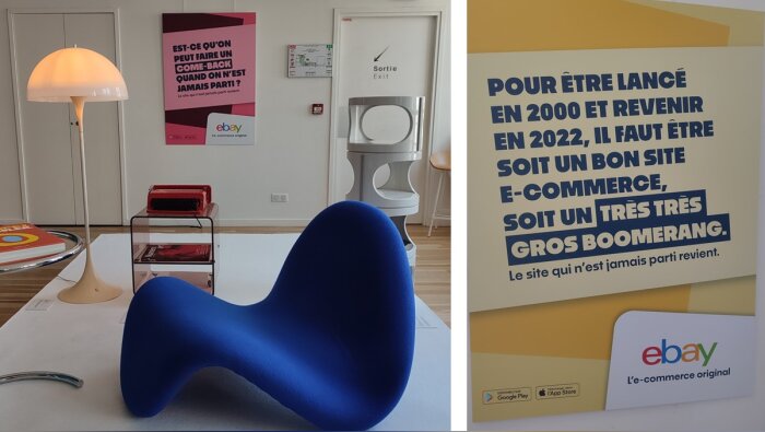 Ebay reprend la parole avec dispositif 360° de communication. - © Républik Retail