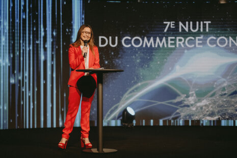 Anne-Laure Couplet, CEO Burton of London, juré et co-animatrice de la soirée. - © Républik Retail