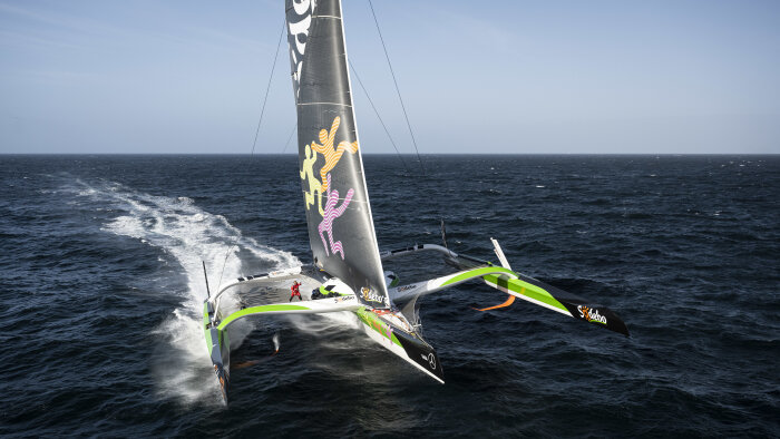 Thomas Coville (Sodebo Ultim 3) s’élancera aux côtés des 5 autres skippers le 7 janvier 2024 - © Vincent Curutchet