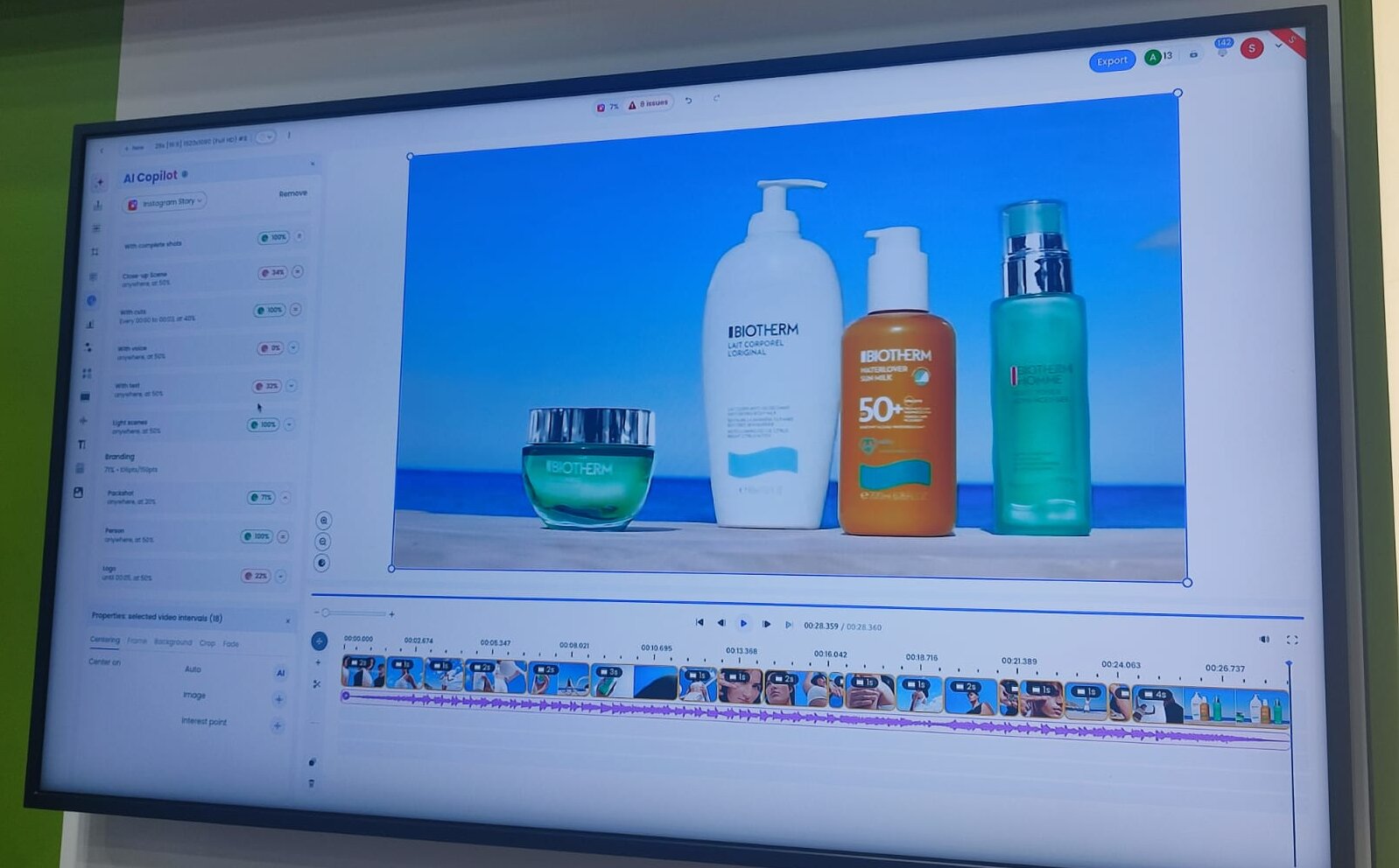 Aive a conçu une plateforme pour optimiser les vidéos sur les réseaux sociaux. - © Républik Retail