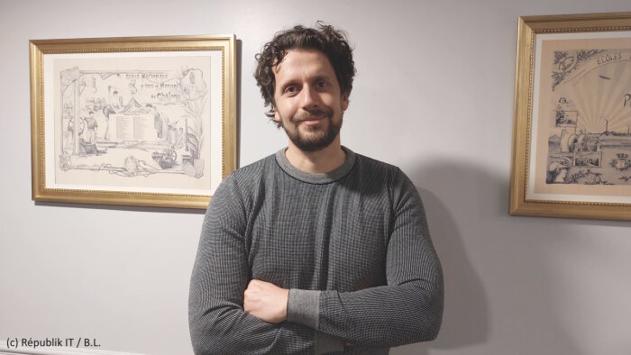 Henri Rufin est responsable data et analytics chez Radiall - © Républik IT / B.L.