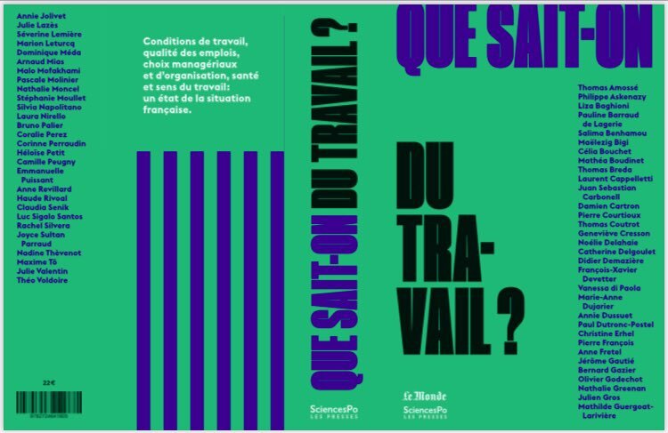 Que sait-on du travail ? (Presses de Sciences Po), 22 € - © D.R.