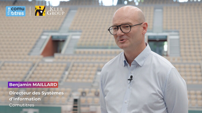 Benjamin Maillard est le Directeur des Systèmes d’Information de Comutitres. - © Klee Group