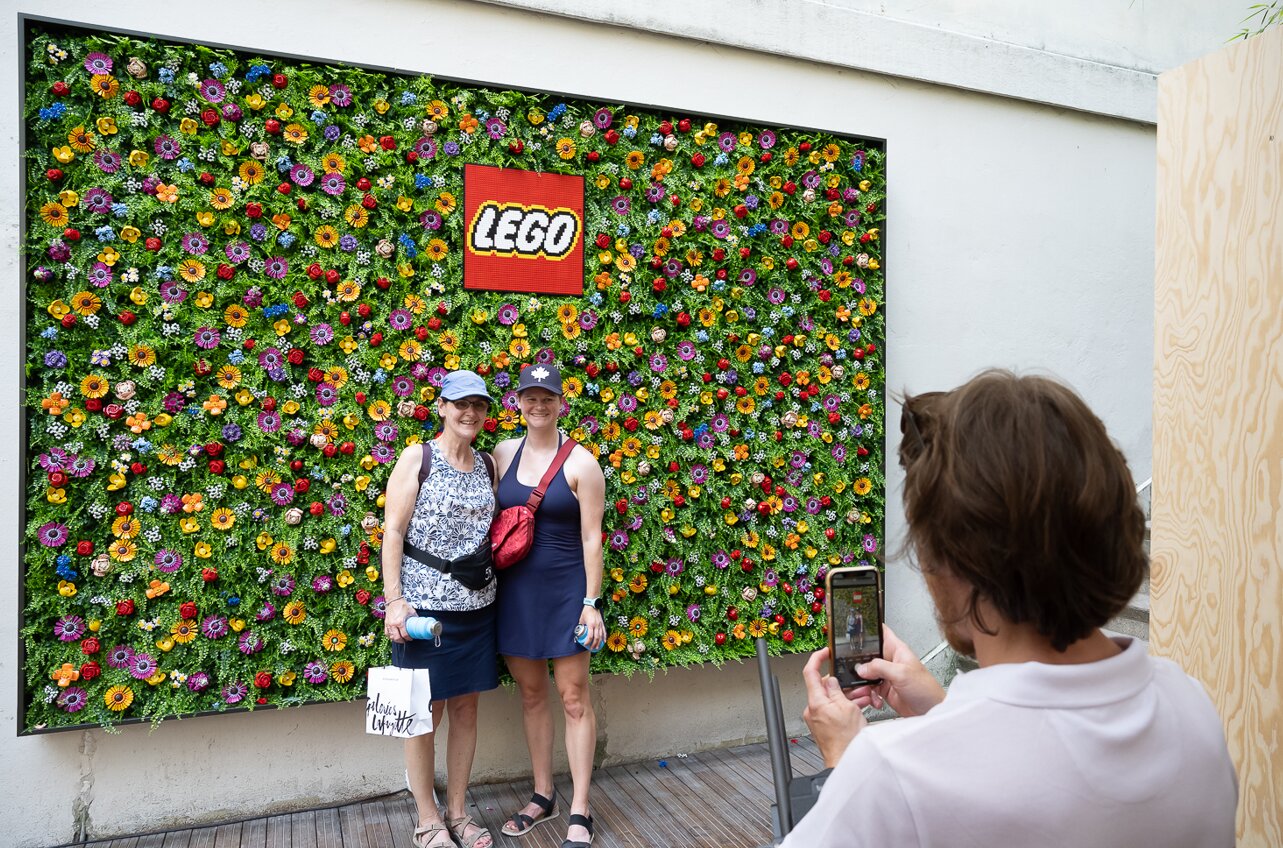 LEGO au Pavillon du Danemark pendant les JOP - © LEGO