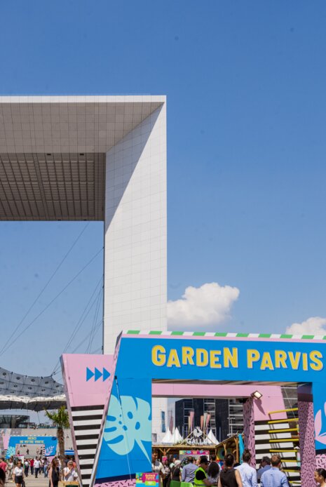Garden Parvis - © Agathe Ingland