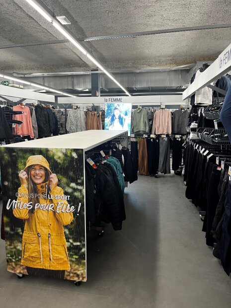Vue intérieur du Decathlon Compact - © Decathlon