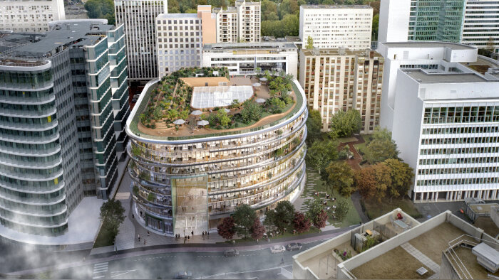 La Vefa d’Inspire à Allianz Trade est l’un des principaux mouvements du marché en 2022. - © Agence d’architecture Béchu + associés