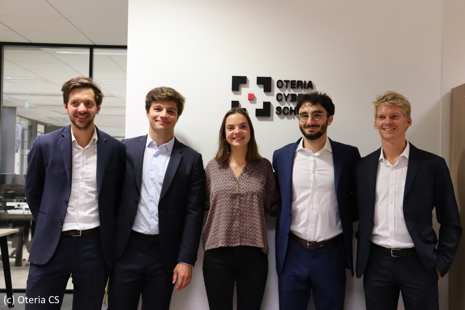 L’équipe permanente d’Oteria Cyberschool. - © Oteria CS