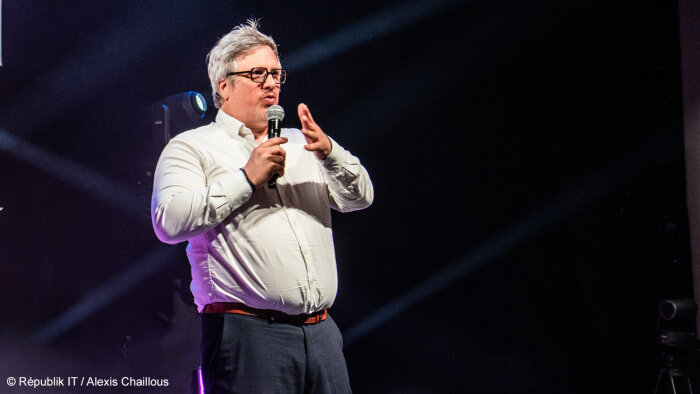 Guillaume Cartigny est Head of Business Programs de VivaTech 2025. - © Républik IT / Alexis Chaillous