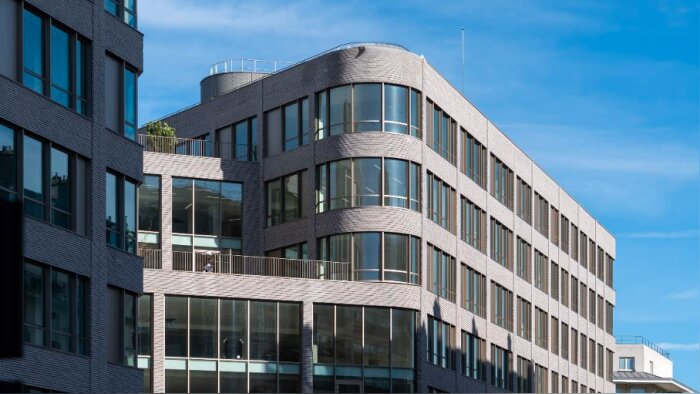L’immeuble Kalifornia abritera d’ici la fin de l’année le siège de Compass Group. - © Bouygues Immobilier