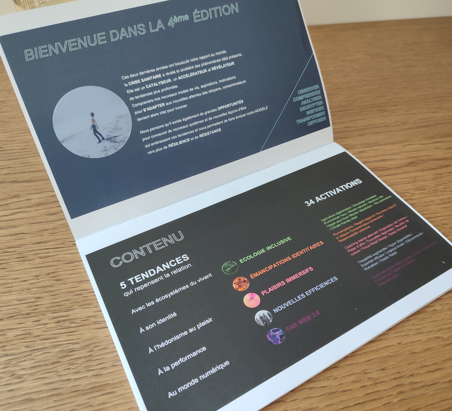 Le document expose des tendances et les illustre avec des cas concrets. - © Républik Retail