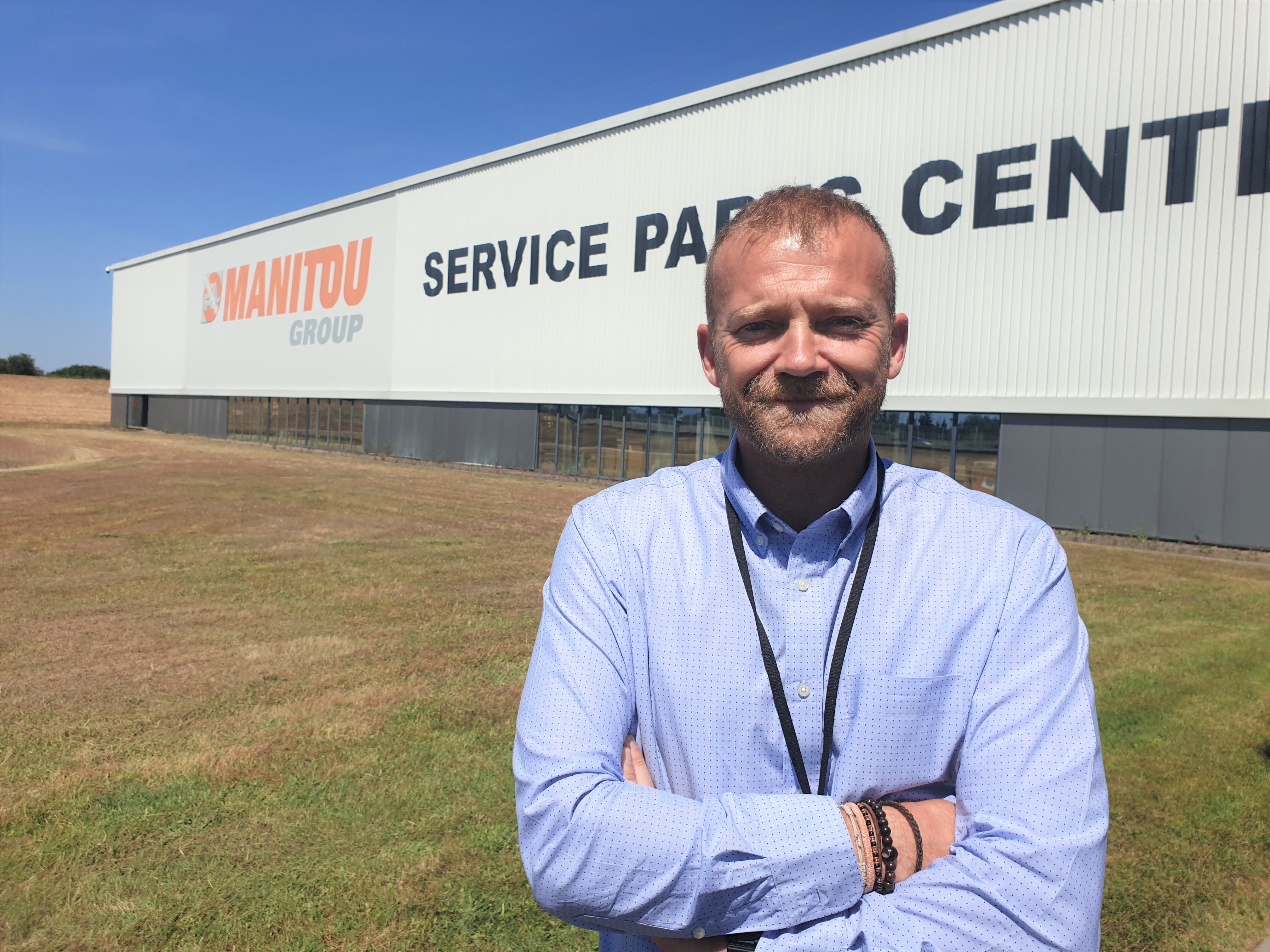 Laurent Maunoir, directeur supply chain Manitou Spare Parts. - © D.R.