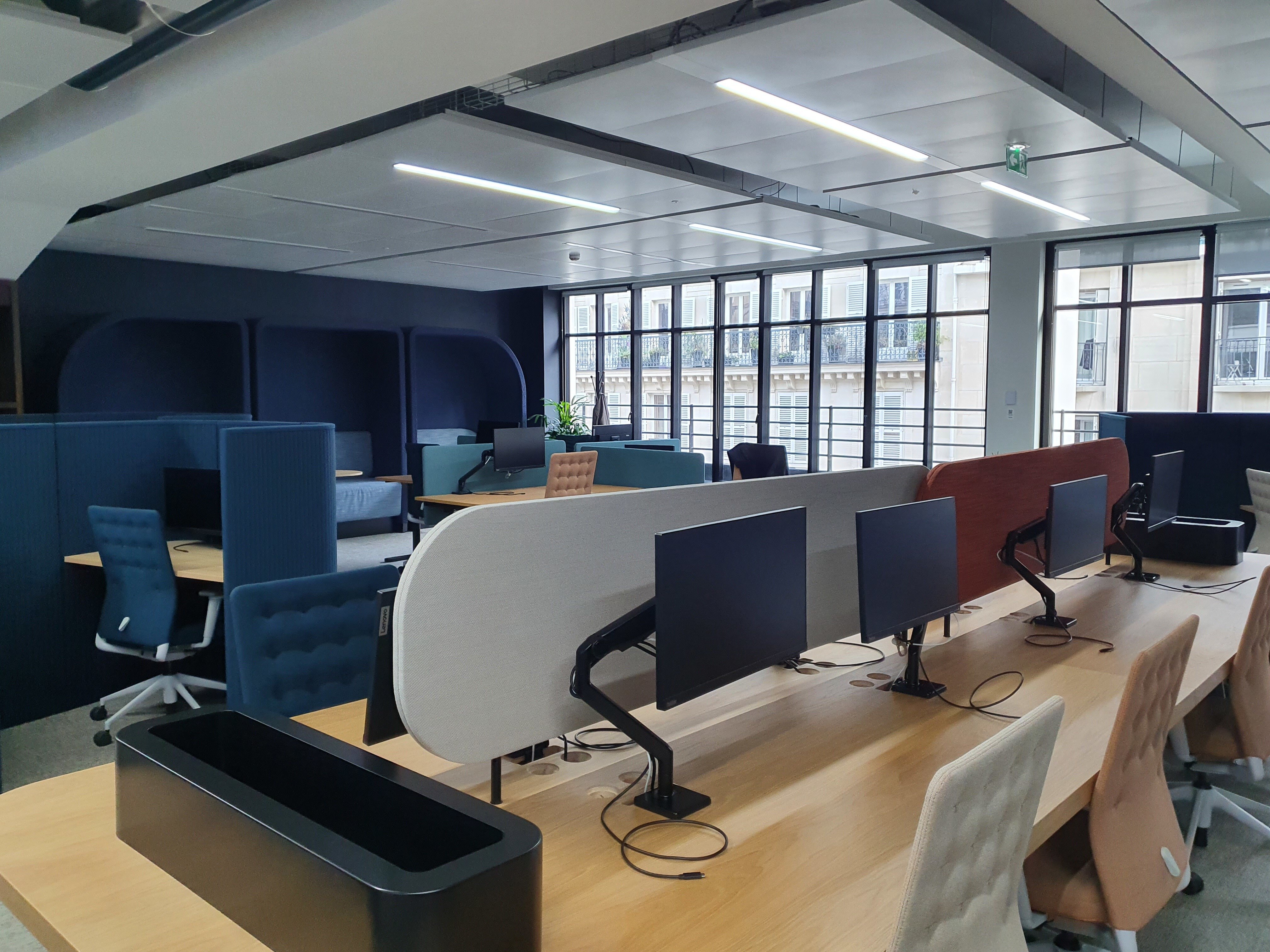 Une des quiet zones. - © Alexandre Foatelli/Républik Workplace