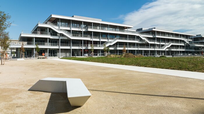 Le campus de l’emlyon business school dispose de 30 000 m². - © Jean-Philippe Mesguen pour PCA-Stream
