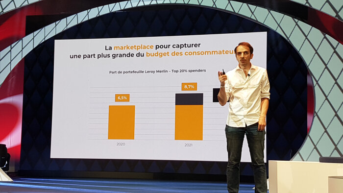 Edouard Nattée, fondateur de Foxintelligence, lors du salon One-to-One Monaco. - © Républik Retail / CC