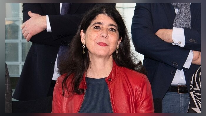 Malika Kessous, Cheffe du Pôle achats responsables (DAE). - © Gézelin Grée / Minefi