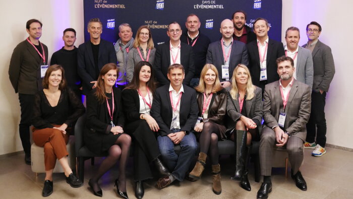 Le jury de la 2e Nuit de l’Evénementiel lors des délibérations du Grand Oral le 14 novembre dernier - © Republik