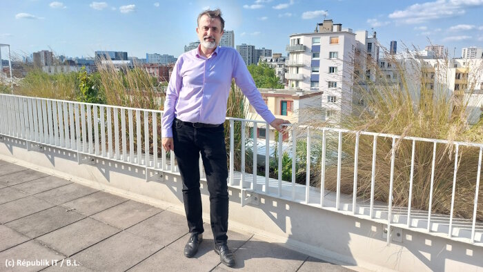 Jean-Séverin Lair est le DSI de l’INSEE. - © Républik IT / B.L.