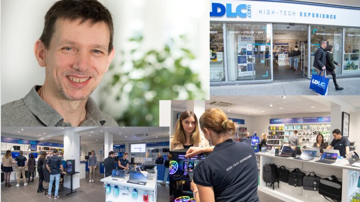 LDLC a généré 266,9 millions d’euros à fin septembre 2023 en hausse de 5,1 %. - © D.R.
