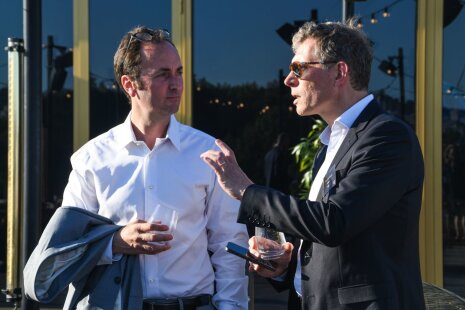 Johan BENOUALID (AKENEO) et Henri DU MASLE (CLARINS) - © Républik Retail