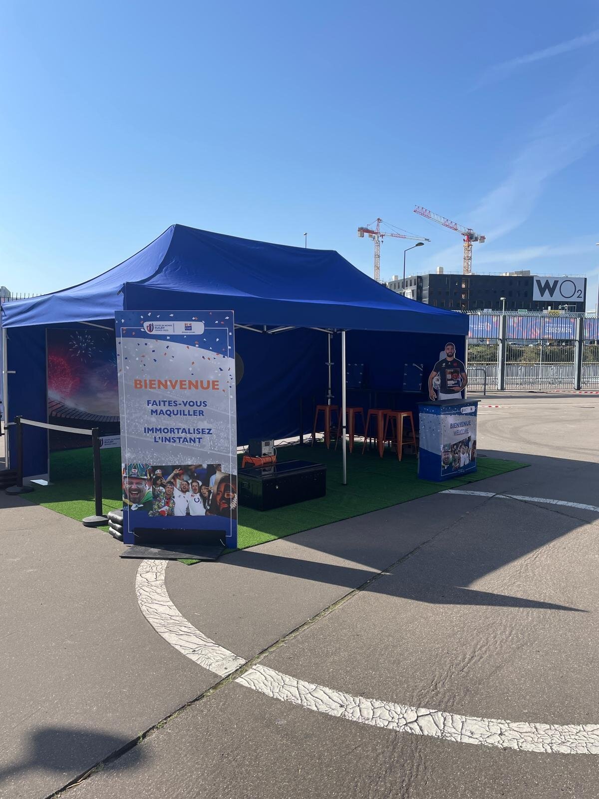 GMF a mis en place des stands avec des animations lors des matchs de rugby - © GMF