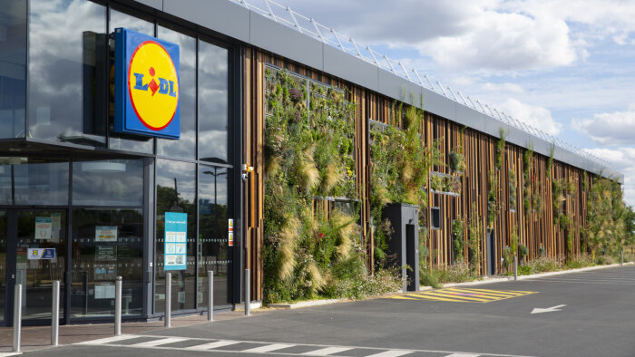 Lidl utilise son magasin de Chilly-Mazarin comme laboratoire d’énergies vertes. - © Lidl