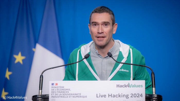 Fabien Lemarchand est président de l’association Hack4Values. - © Hack4Values