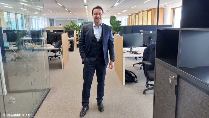 Gabriel Rotella est Global CIO de Pluxee. - © Républik IT / B.L.
