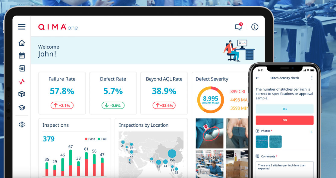 La plate-forme Qima One, accessible sur mobile ou sur ordinateur, se veut très visuelle. - © Qima