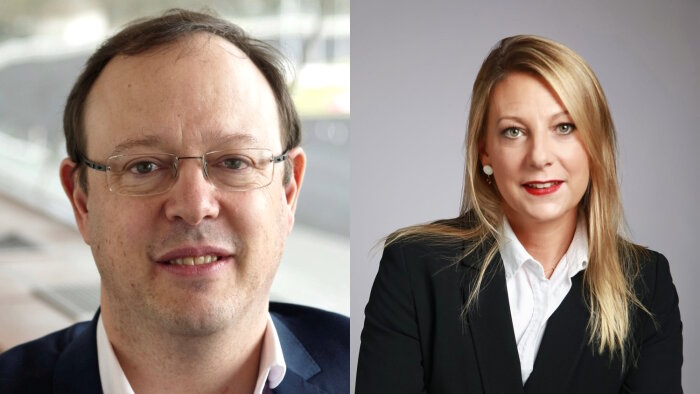Anne-Cécile Colas, Group DPO de Sodexo, et Alain Rogulski, Group CISO. - © D.R.