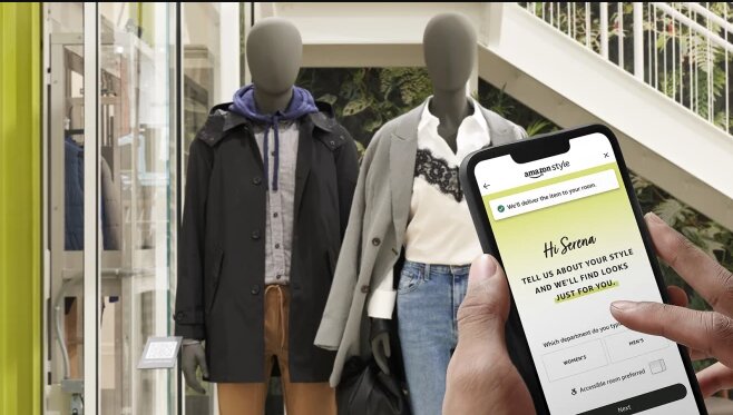 Amazon incite ses clients à en dire plus sur leurs looks pour affiner la personnalisation des offres proposées. - © Amazon