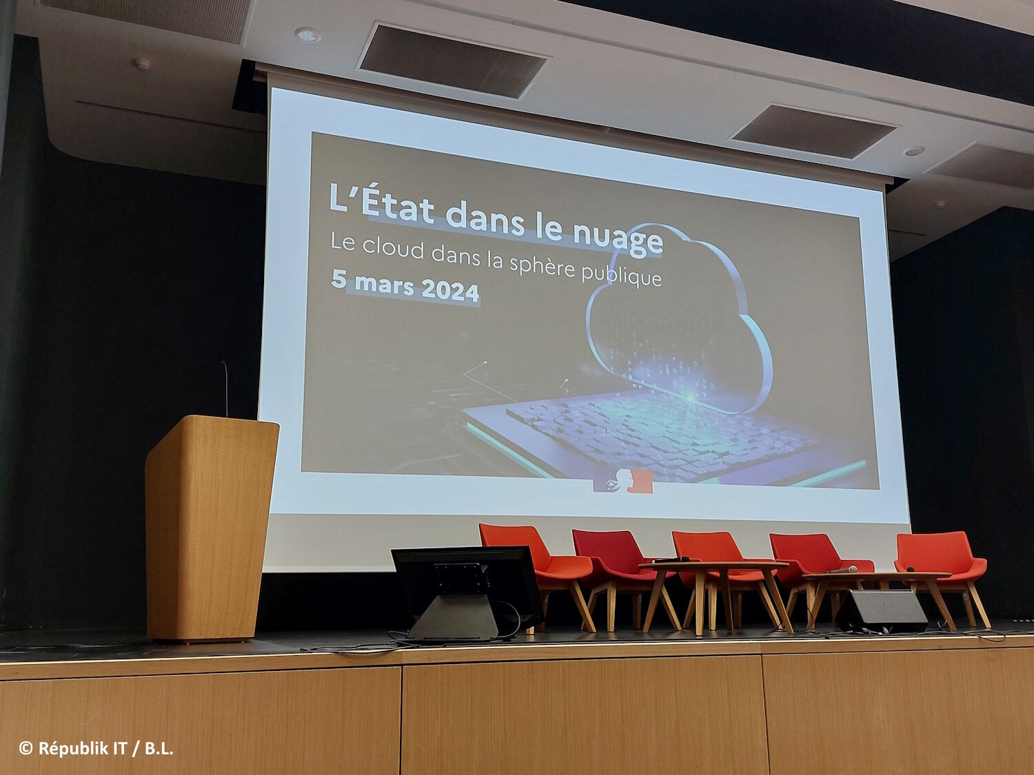 La deuxième édition de l’État dans le Nuage a eu lieu le 5 mars 2024, organisée par la DINUM.  - © Républik IT / B.L.