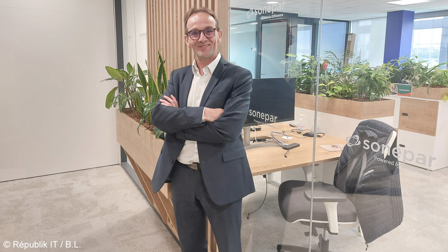 Jean-Yves Brenier est vice-président transformation et IT de Sonepar France. - © Républik IT / B.L.