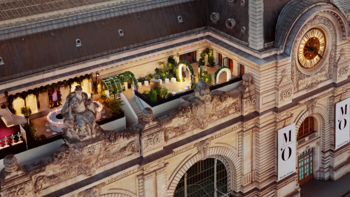 Airbnb privatise la terrasse du musée d’Orsay - © Airbnb