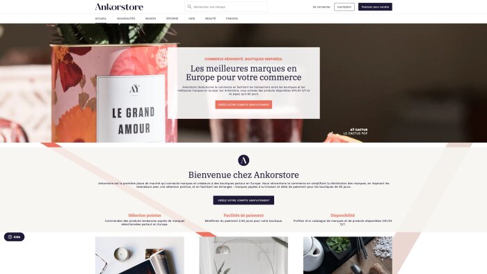 Retail Tech : Ankorstore valorisée 1,75 milliard d’euros avec sa dernière levée de fonds