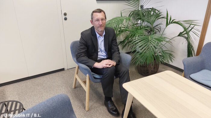 Laurent Robillard est directeur adjoint de l’AIFE. - © Républik IT / B.L.