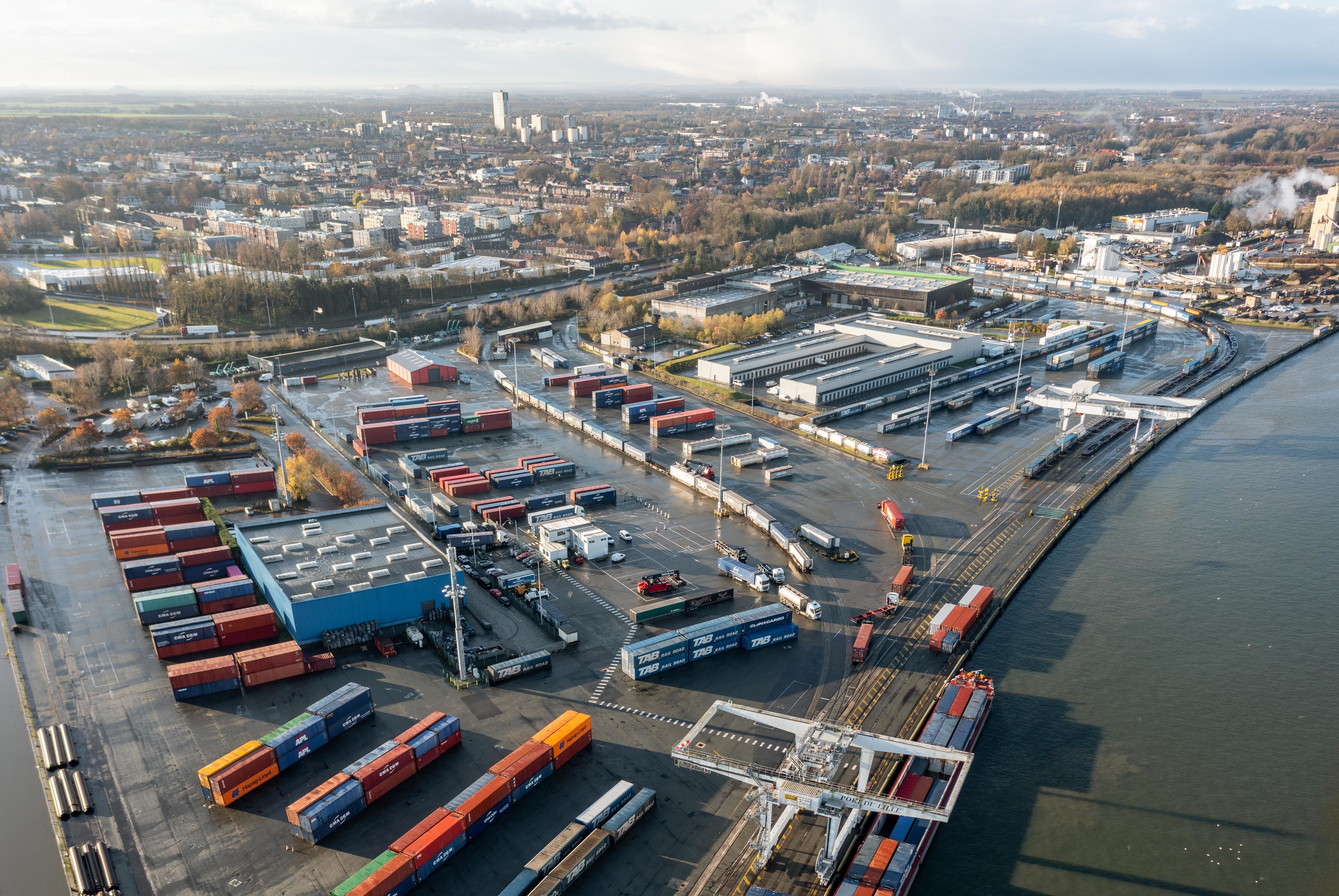 L’établissement Ports de Lille gère douze ports fluviaux. - © D.R.