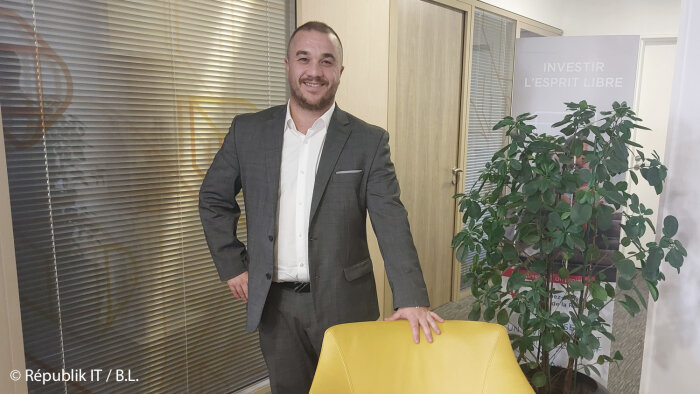 Cédric Schoindre est responsable IT Innovation et Collaboratif chez Domitys. - © Républik IT / B.L.