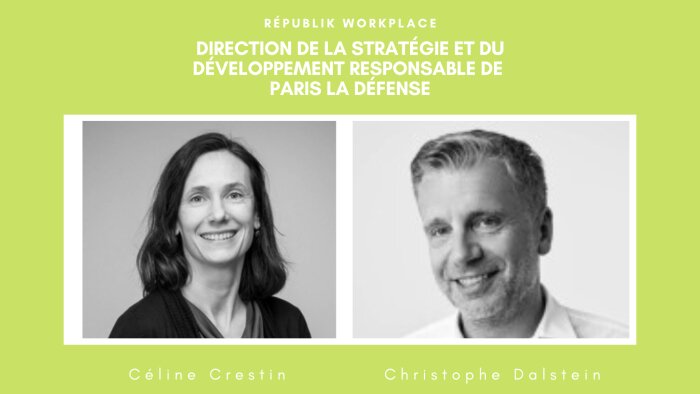 Céline Crestin et Christophe Dalstein ont la charge de conduire la stratégie RSE du quartier. - © D.R.